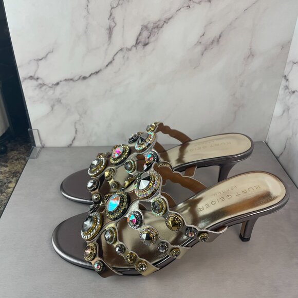 KURT GEIGIER OCTAVIA STRAP MULE (10) - Picture 8 of 14